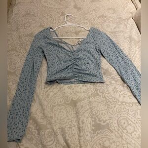 Antistar long sleeve crop top!